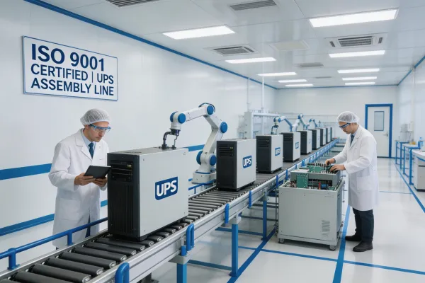 VoltTitan ISO certified manufacturing facility